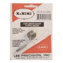 Lee Precision Gauge + Shell Holder 32 S+W Long