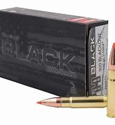 Hornady Ammo 300 Blackout 110gr V-Max Black