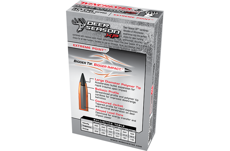 Winchester Deer Season XP 30-06 Sprg 150gr 20pk