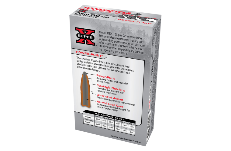 Winchester Super X 7mm-08 Rem 140gr PP 20pk