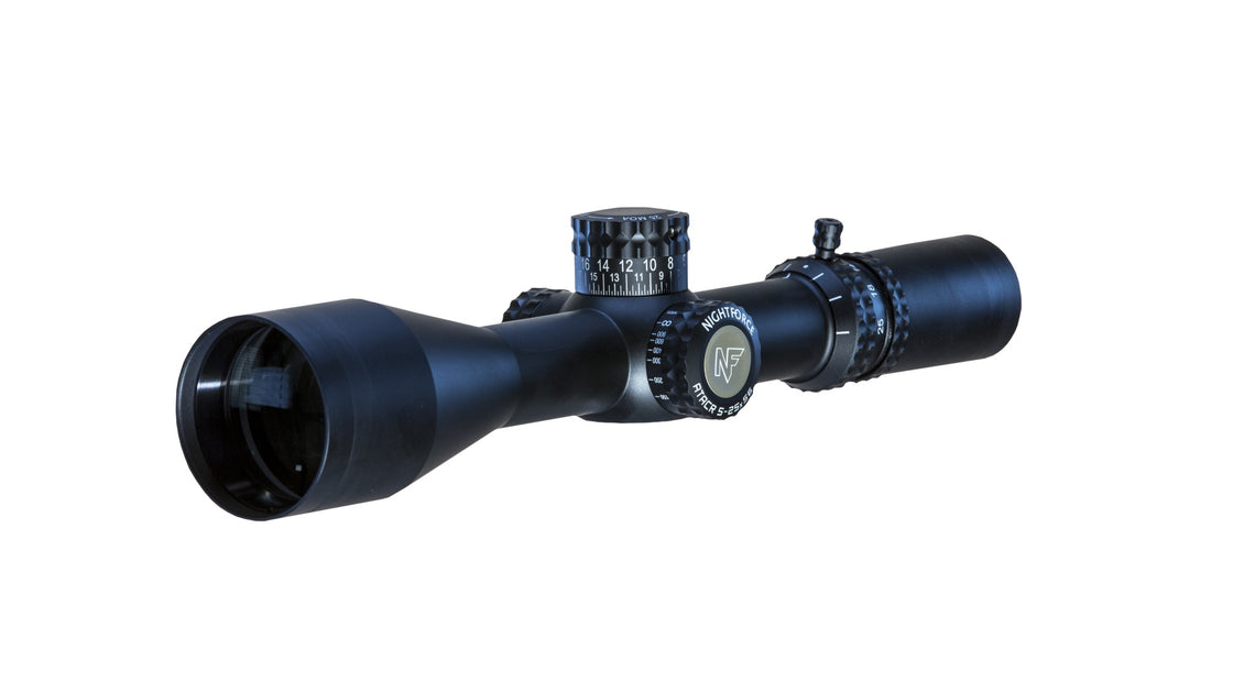 Nightforce ATACR MOAR-T 5-25x56mm F2 ZeroStop .250 MOA Digillum PTL
