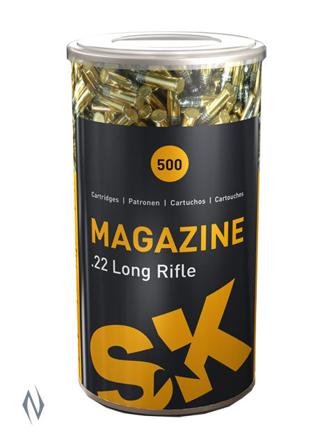 SK Ammunition 22 LR 40gr Magazine LRN 1050fps 500pk