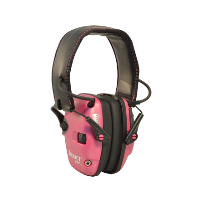 Howard Leight Impact Sport Electronic Earmuff - Pink