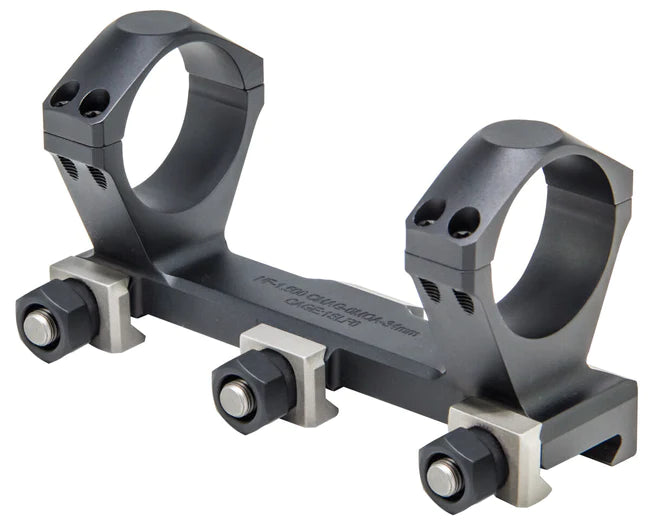 Nightforce X-Treme Magmount 1.44 0 MOA 3 Jaw/Nut 34mm -For fireams with 20 MOA rails
