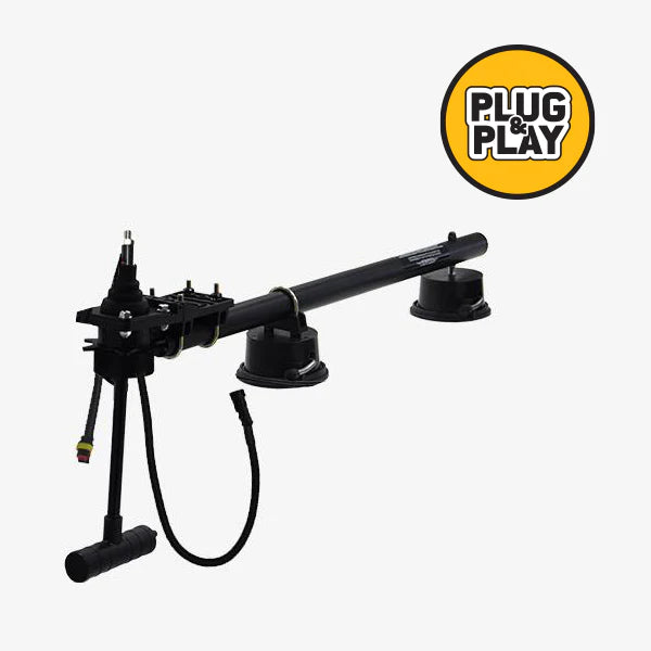 Lightforce T-Bar Grip 225mm with Suction Bar Roof Mount