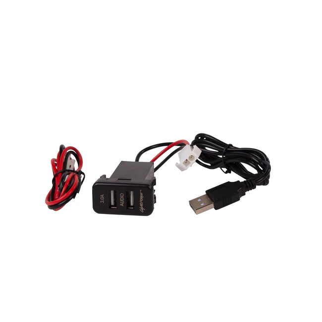 Lightforce USB Passthrough and Charger to suit Toyota