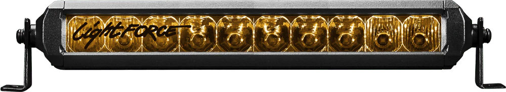 LIGHTFORCE VIPER 10 INCH SINGLE ROW AMBER LED LIGHT BAR