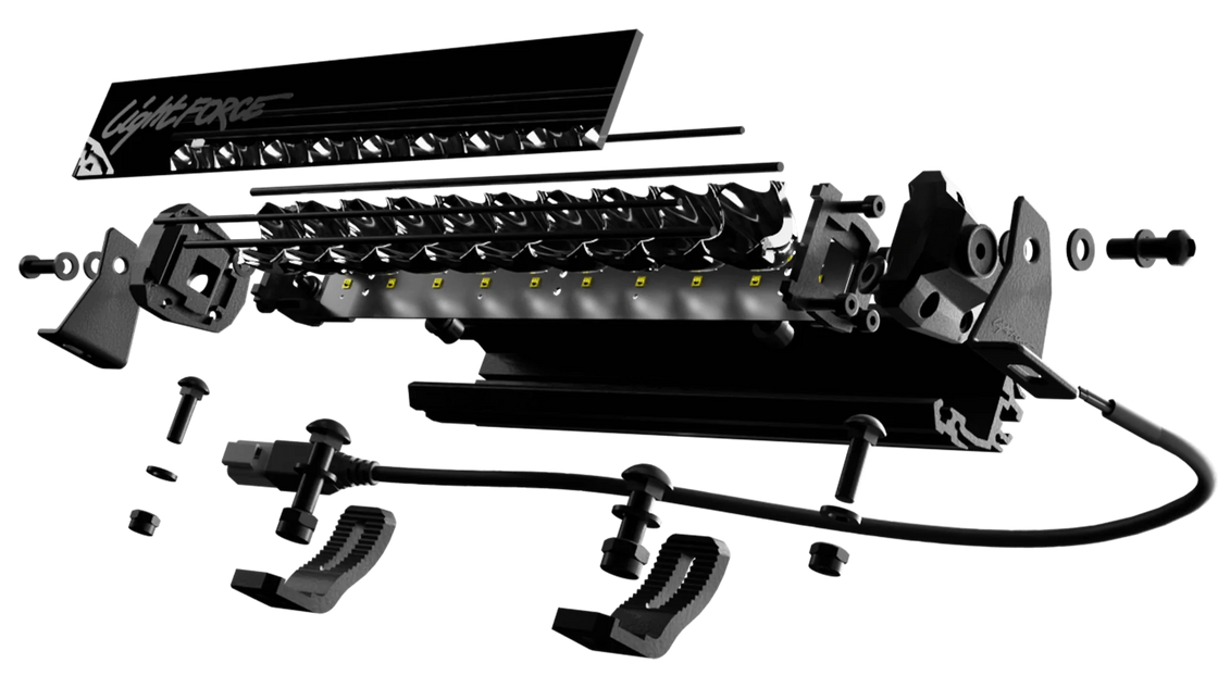 LIGHTFORCE VIPER 10 INCH SINGLE ROW LED LIGHT BAR