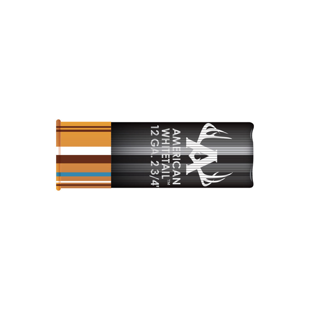 Hornady 12G American Whitetail Slug 325gr Interlock Shotgun Ammunition Bullet Side View