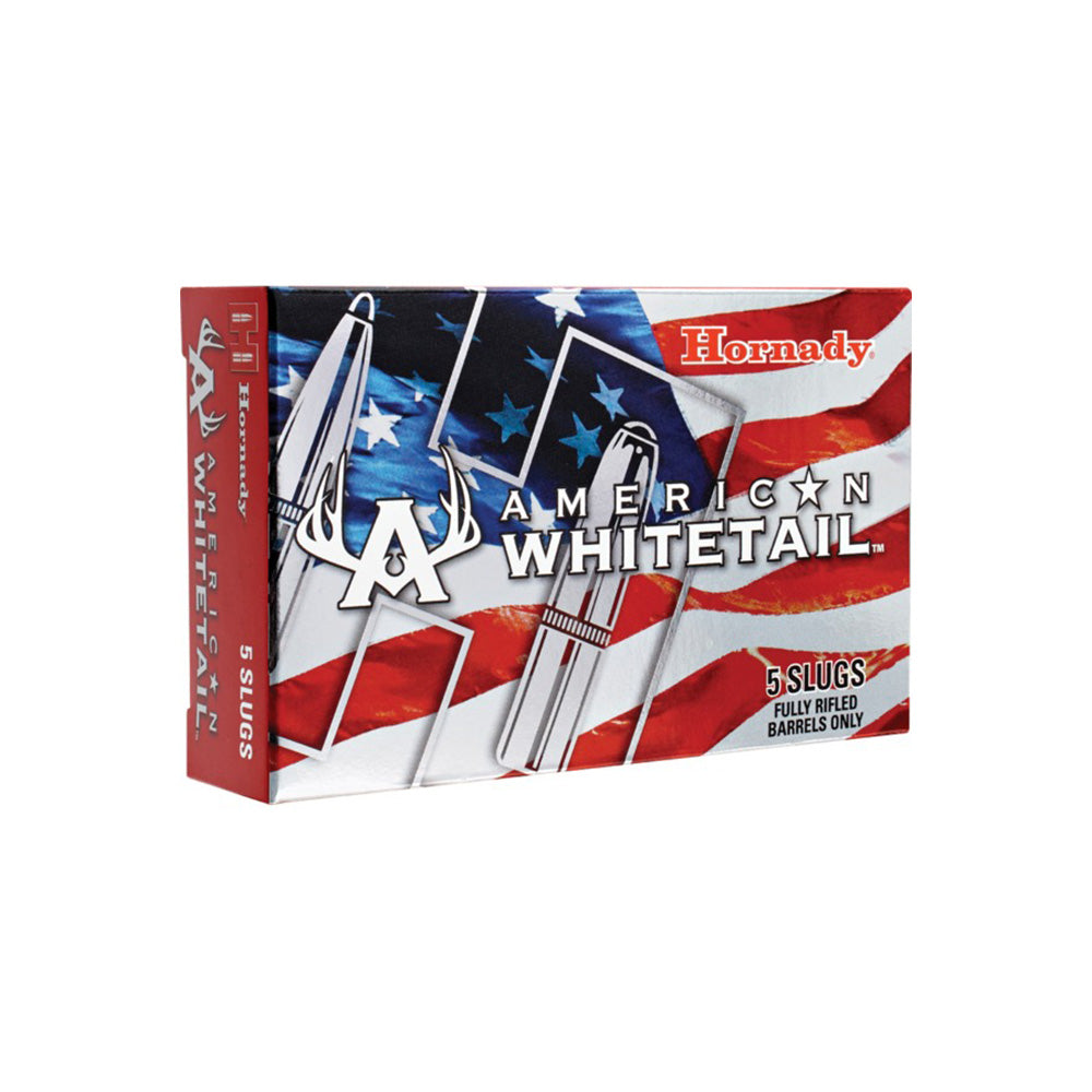 Hornady 12G American Whitetail Slug 325gr Interlock Shotgun Ammunition