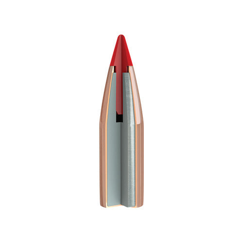 Hornady 22 Cal .224 50gr V-Max 100 Pack Internal Bullet View