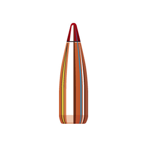 Hornady 22 Cal .224 52gr ELD Match 100 Pack Bullet View