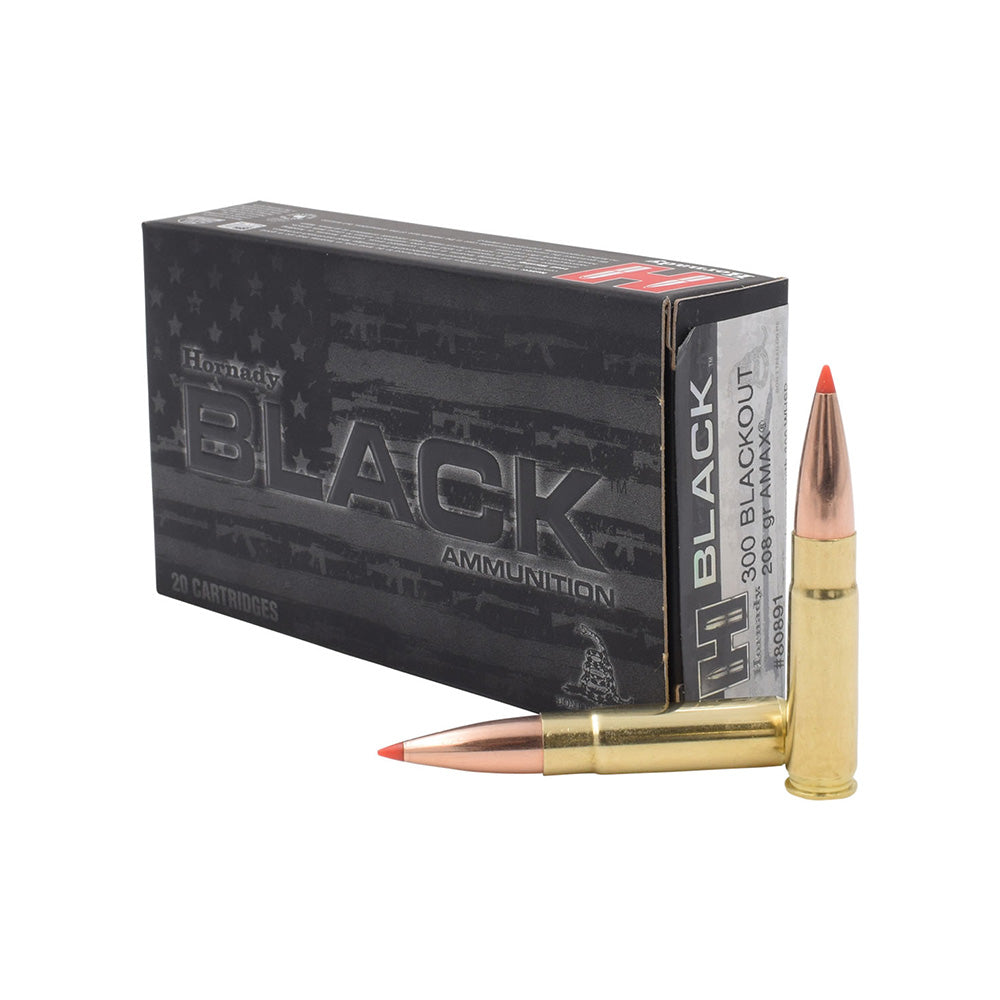 Hornady 300 Black Out 208gr A-Max 20 Pack Centerfire Ammunition