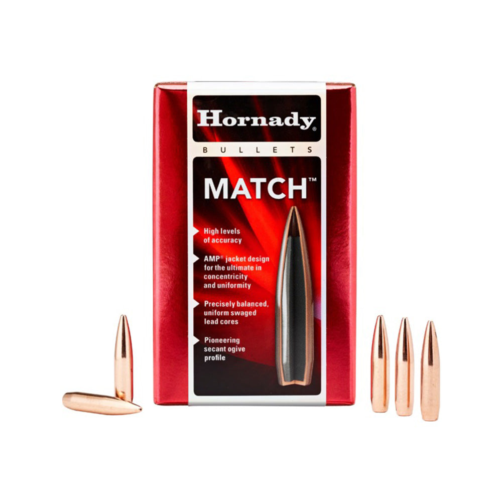 Hornady 6.5mm .264 140gr BTHP Match 100 Pack Bullets