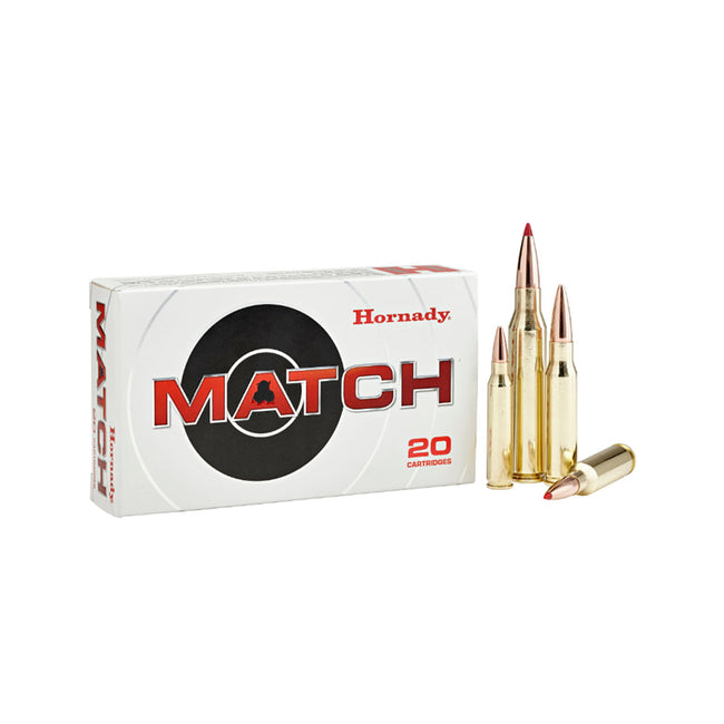 Hornady Ammo 308 WIN 168 GR BTHP MATCH Centrefire Ammunition