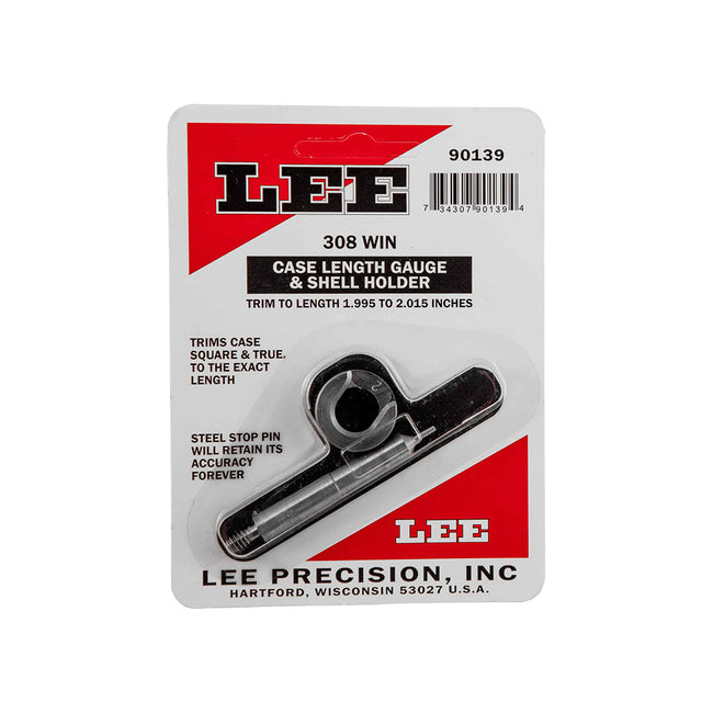 Lee Precision Gauge & Shell Holder 308 Win