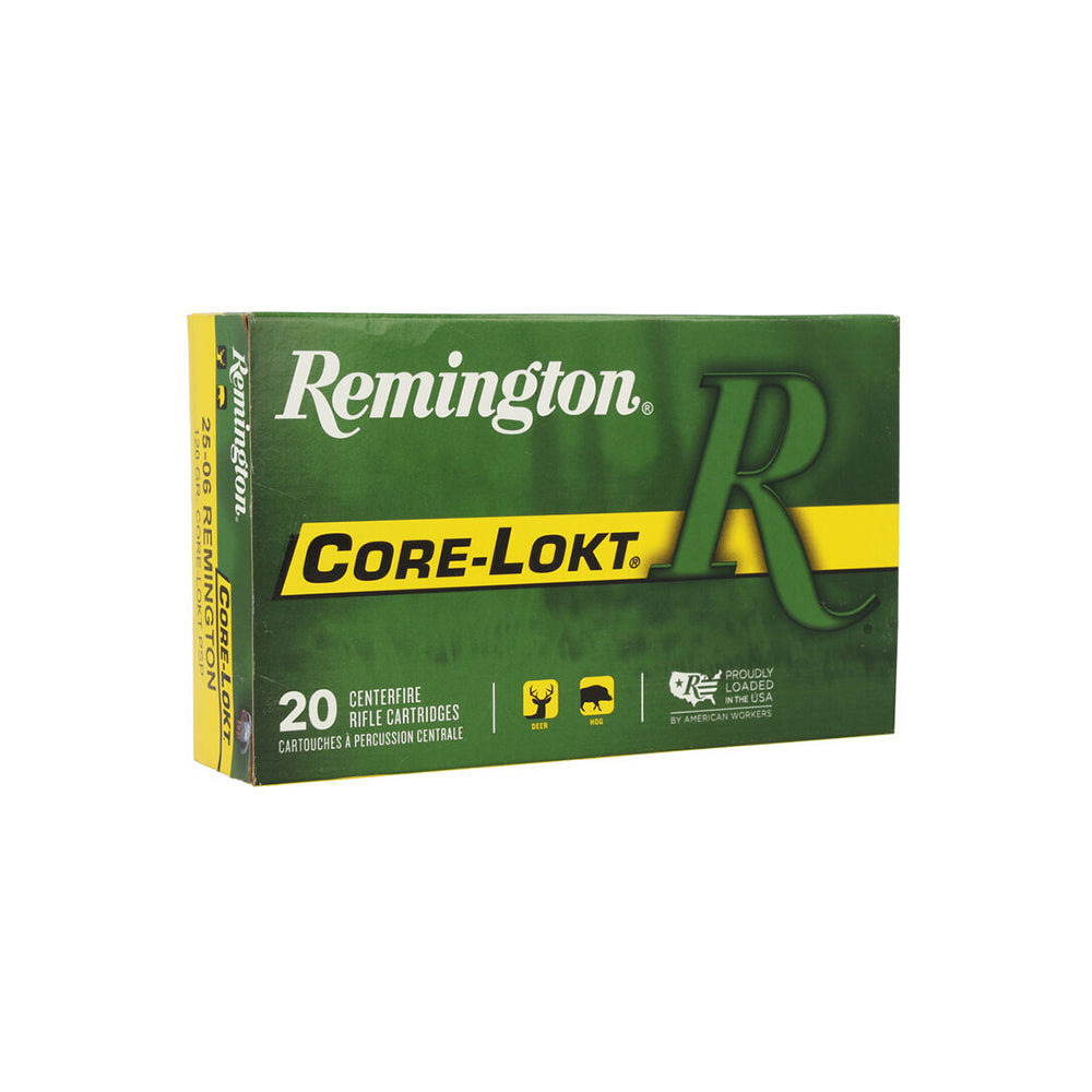 Remington 25-06 Rem 120gr PSP Core-Lokt 20 Pack Centerfire Ammunition