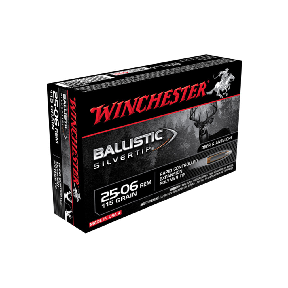 Winchester Ballistic ST 25-06 Rem 115gr 20pk