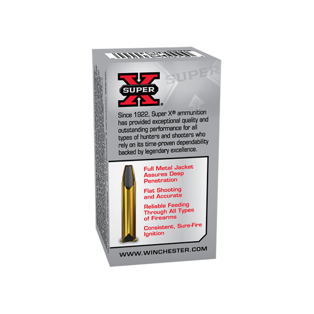 Winchester Super X 22 WMR 40gr FMJ 50 Pack