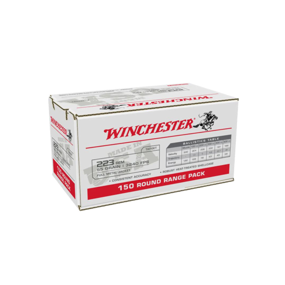 Winchester USA Value Pack 223 REM - 55gr FMJ 150pk
