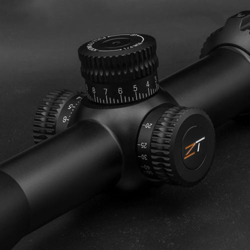 ZeroTech Vengeance 4-20x50 R3 Reticle Rifle Scope Adjuster View